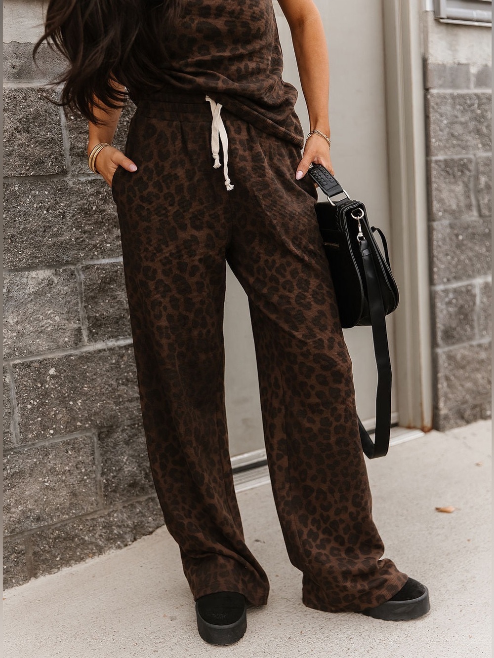 Ampersand Ave Roam Wild leopard pants